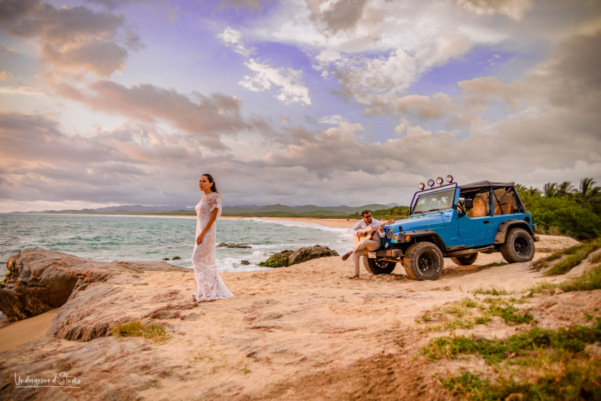 Trash the dress Mayto Beach