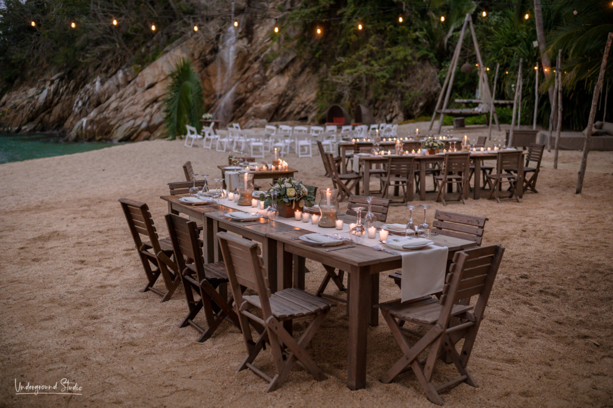 playa majahuitas boda